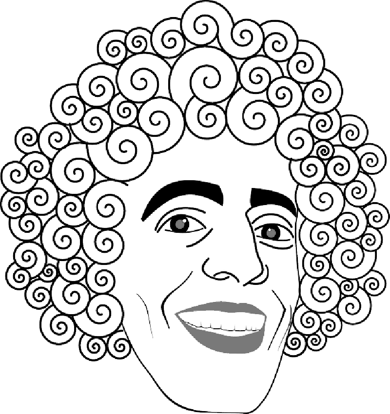 Mb Image/png - Curly Hair Clip Art (800x850), Png Download