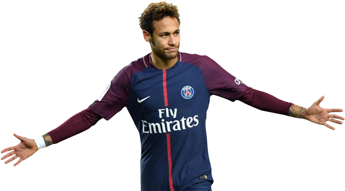 Neymar Png 2018 (1192x670), Png Download