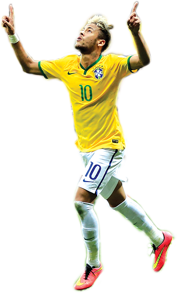 Neymar Png - Neymar Corpo Inteiro (363x600), Png Download