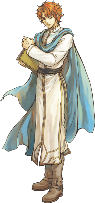 The Sacred Stones - Artur Fire Emblem (281x600), Png Download