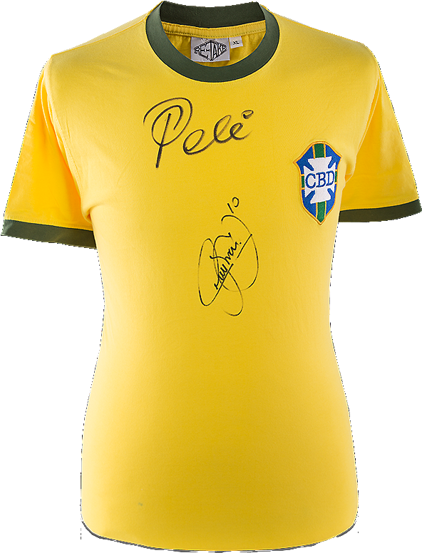 Maillot Retro Brésil Dédicacé Par <b>neymar - Jersey Chelsea 2018 2019 (870x890), Png Download