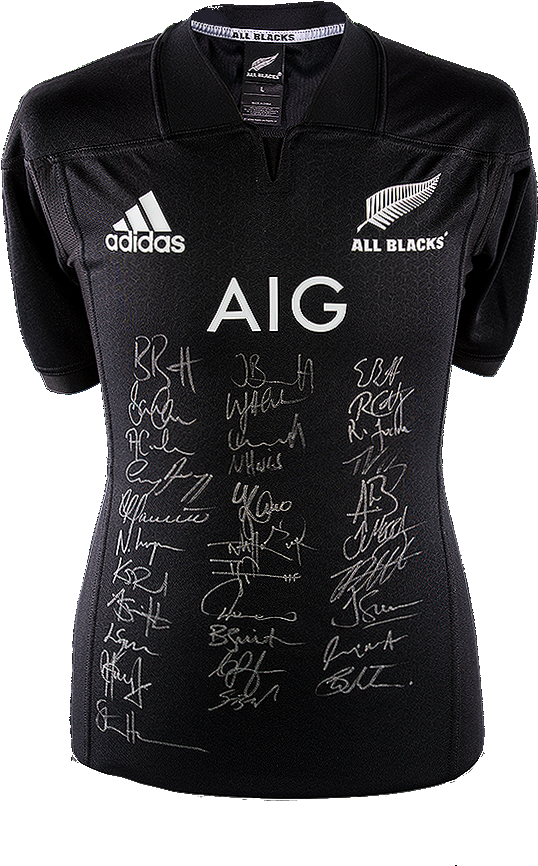 Maillot All Blacks 2017 Dédicacé Par <b>les - Adidas (870x890), Png Download