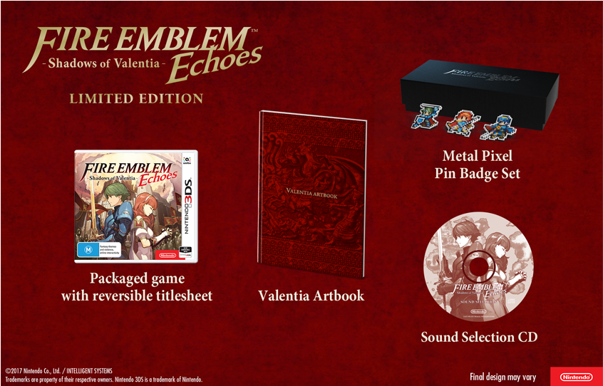 On May 19th Fire Emblem Echoes - Fire Emblem Echoes Limited Edition (1049x541), Png Download