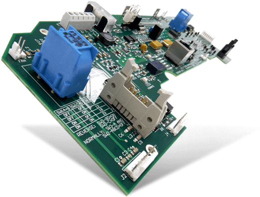 Pcb - Electronic Parts Hd Png (535x397), Png Download