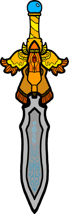 Sword (223x689), Png Download