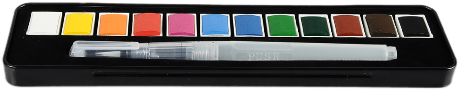 China Watercolor Paint Brands, China Watercolor Paint - Metallophone (1000x664), Png Download