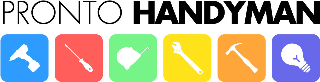 Pronto Handyman Logo Pronto Handyman Logo - Handyman Logo (1351x415), Png Download