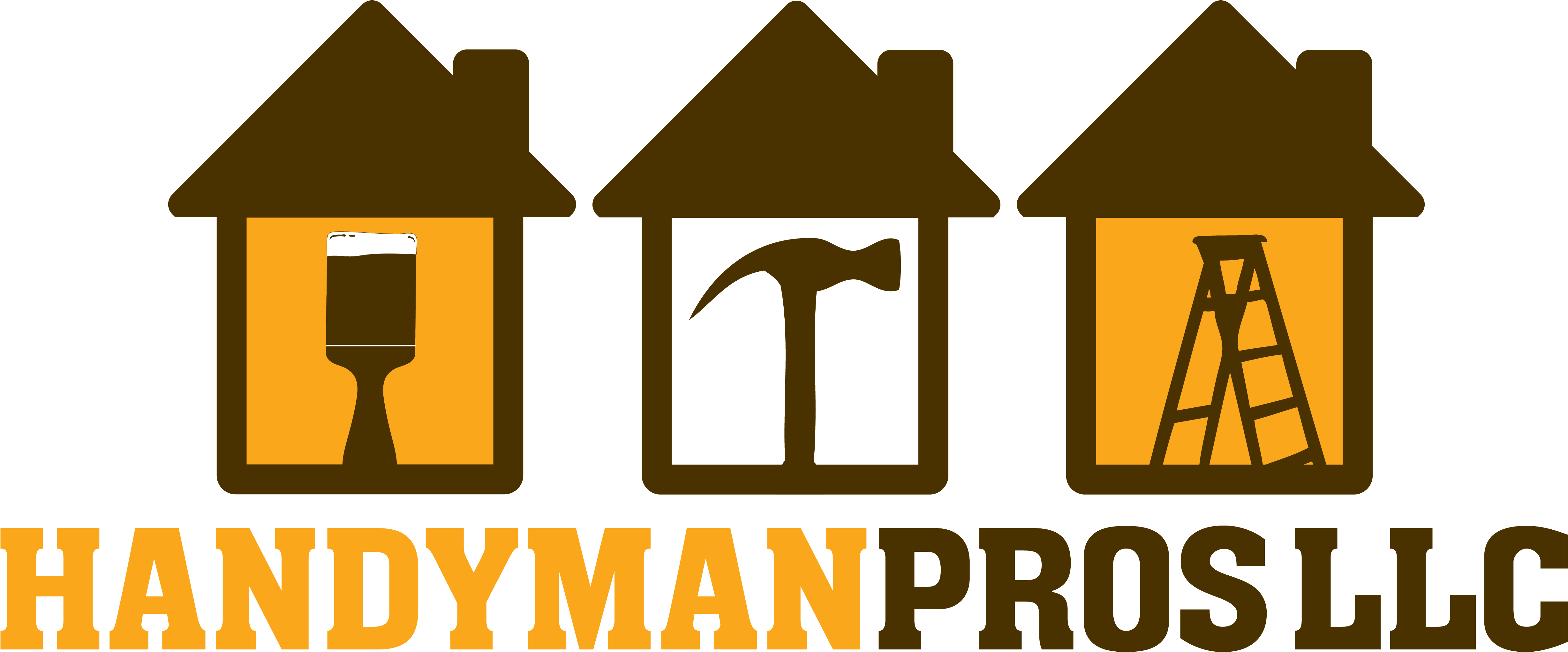 Freeuse Stock Handyman Clipart Free - Logo (4949x2165), Png Download