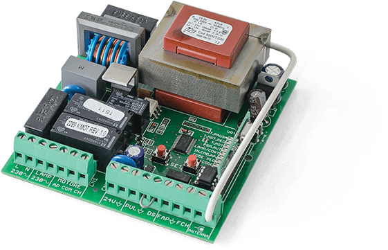 Mc1 - Řídící Jednotka Posuvné Brány (676x380), Png Download