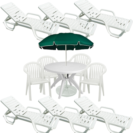 Outdoor Table (460x460), Png Download
