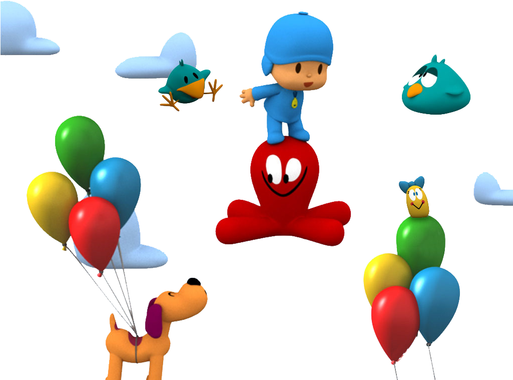 Pato Pocoyo Png - Pocoyo Png (1024x768), Png Download