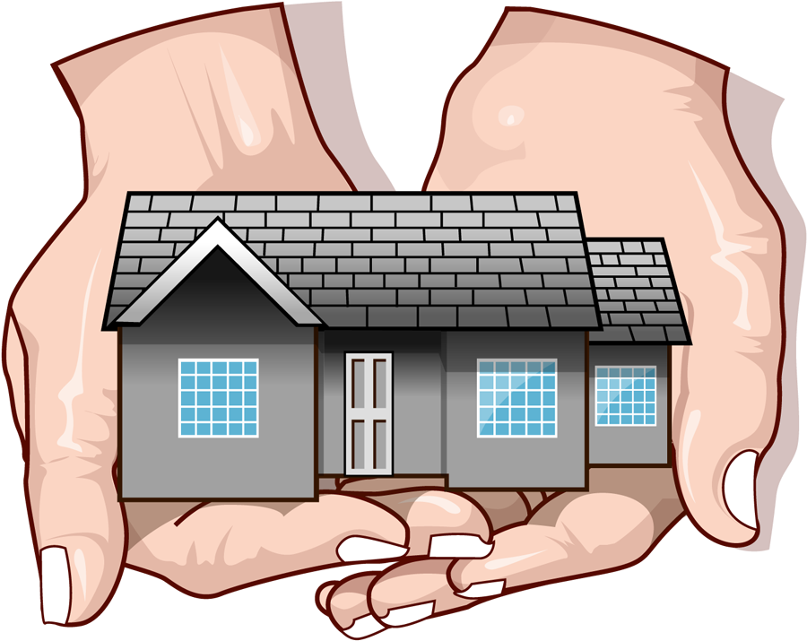 Images For > Handyman Logo Png Imgkid - House In Hands Logo (1000x808), Png Download