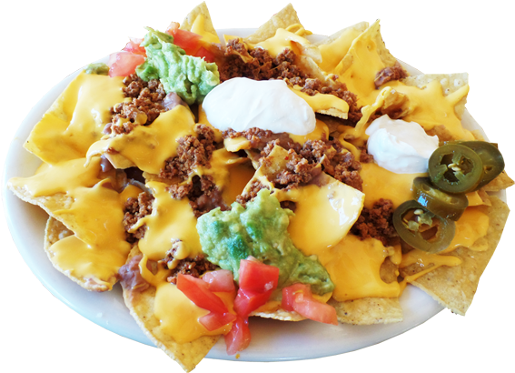 Mollete De Frijoles - Corn Chip (576x417), Png Download