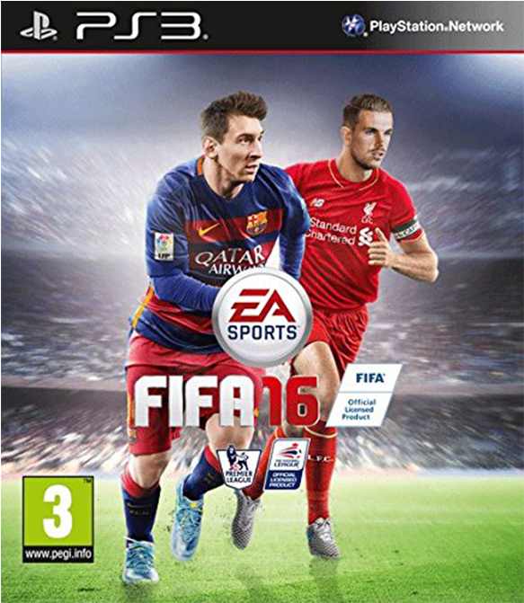 Fifa 16 Ps3 - Electronic Arts Fifa 16 (ps3) (600x832), Png Download