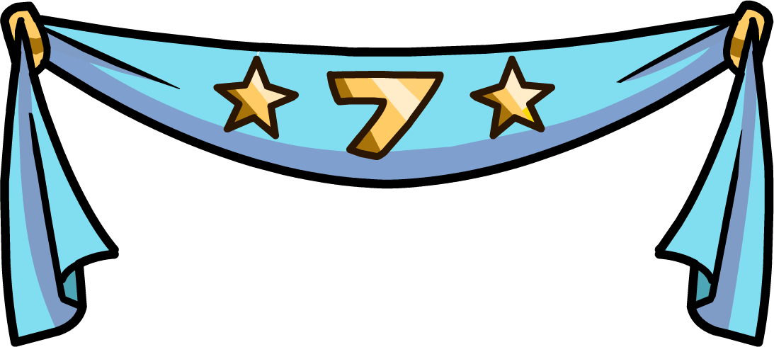 7th Birthday Banner - Happy 7th Birthday Banner Png (1093x490), Png Download
