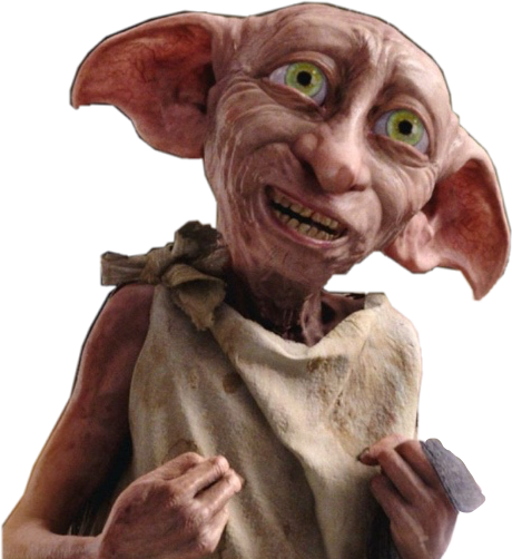Dobbyisafreeelf Dobby Clipart Stock - Harry Potter Dobby Cute (460x502), Png Download