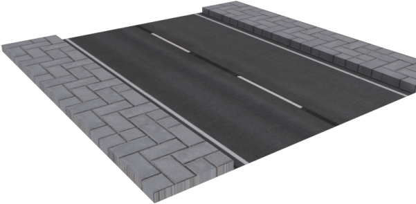 Straight Road - Road (600x450), Png Download