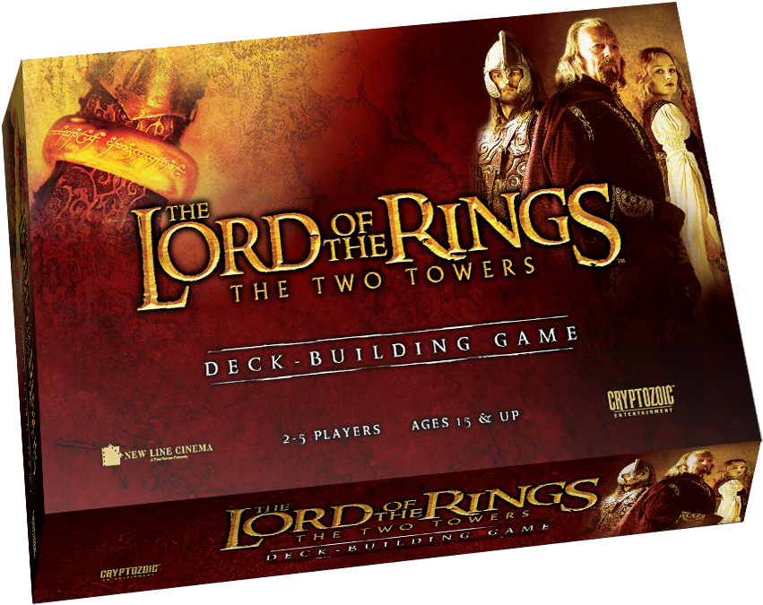 The Lord Of The Rings - Cryptozoic Lord Of The Rings The Two Towers Deck Buildng (1000x767), Png Download