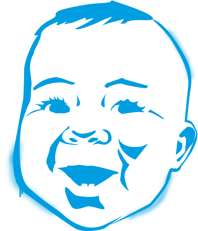 Street Art Baby (800x900), Png Download