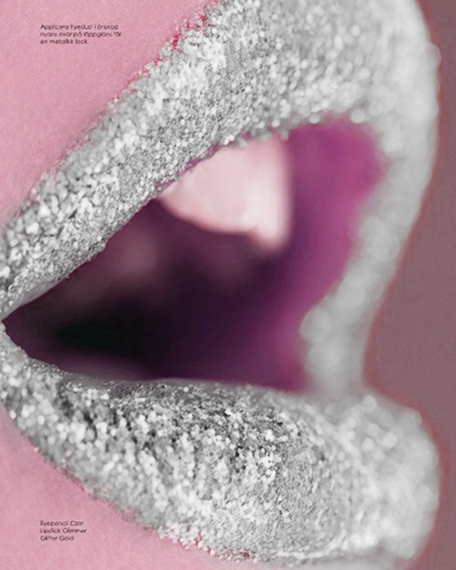 “semi Transparent Glitter Lips Made - Younique Yellow Status Lips (500x626), Png Download