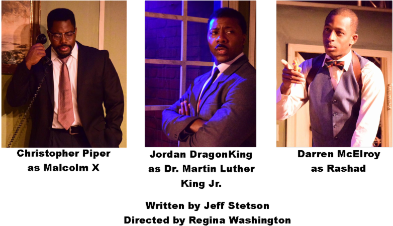 As Malcolm X, Jordan Dragonking As Dr - Formal Wear (800x456), Png Download