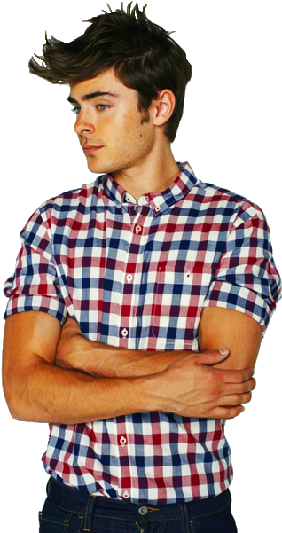 Zac Efron Tumblr Edit (500x657), Png Download