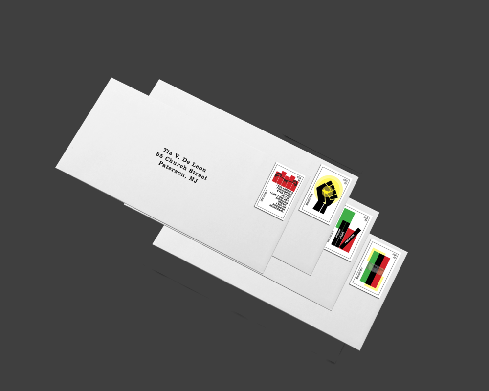 Malcolmx Stampmockup (1000x800), Png Download