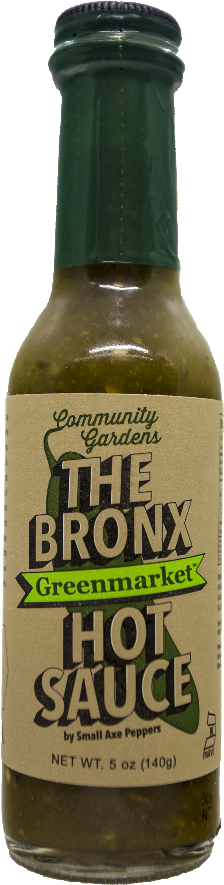 The Bronx Green Hot Sauce - Bronx Hot Sauce - Greenmarket (3300x3300), Png Download