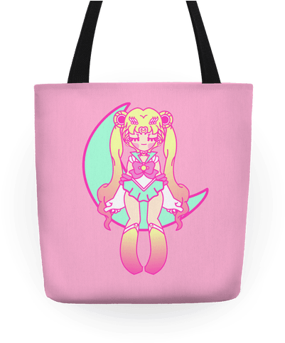 Moon Princess Tote - Tote Bag (484x484), Png Download