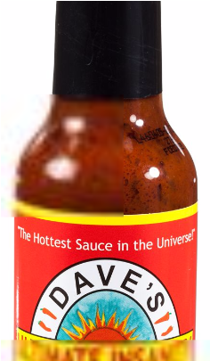 Dave's Gourmet Ultimate Insanity Hot Sauce 5 Oz - Daves Gourmet Ultimate Insanity Hot Sauce - 142 G (623x404), Png Download