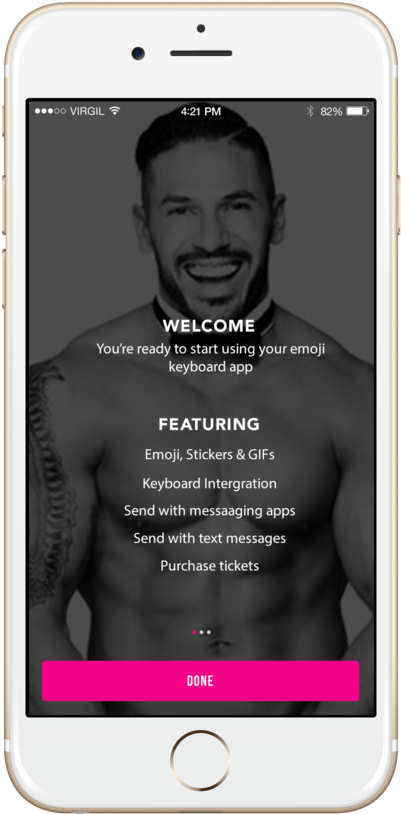Walkthrough 2cdapp Iphone6 Gold Portrait - Iphone (1000x1000), Png Download