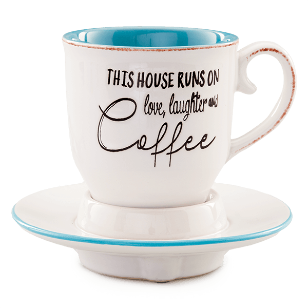 Love, Laughter, Coffee Warmer - Love Laughter Coffee Scentsy Warmer (600x600), Png Download