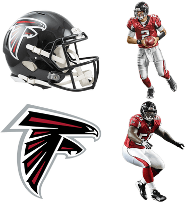 Atlanta Falcons - Atlanta Falcons Helmet (400x400), Png Download