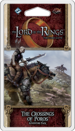 The Lord Of The Rings Lcg - Lord Of The Rings Lcg The Crossings (288x500), Png Download