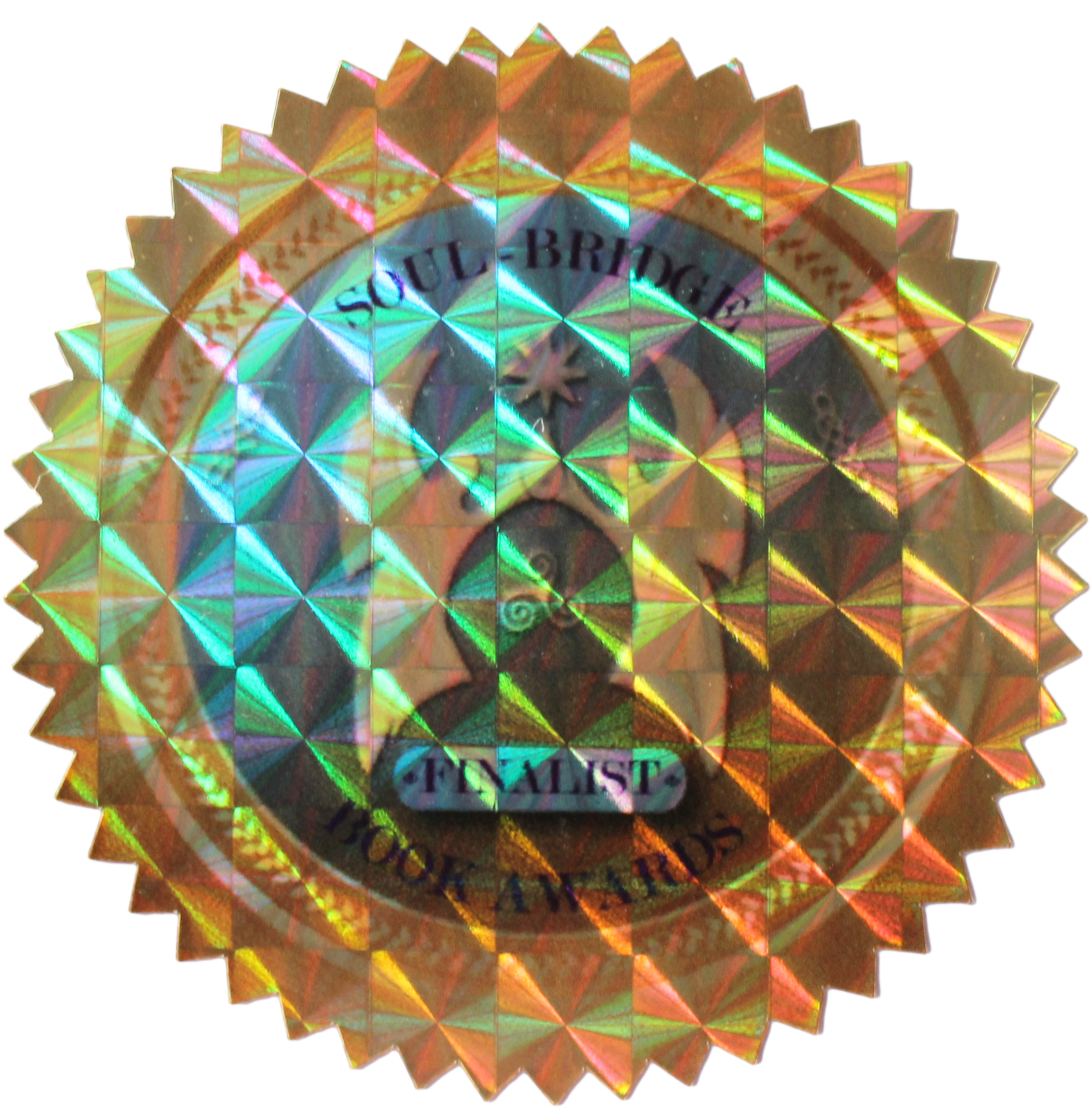 Exclusive Color-gold Hologram Foil Sticker - Sticker (2480x2392), Png Download