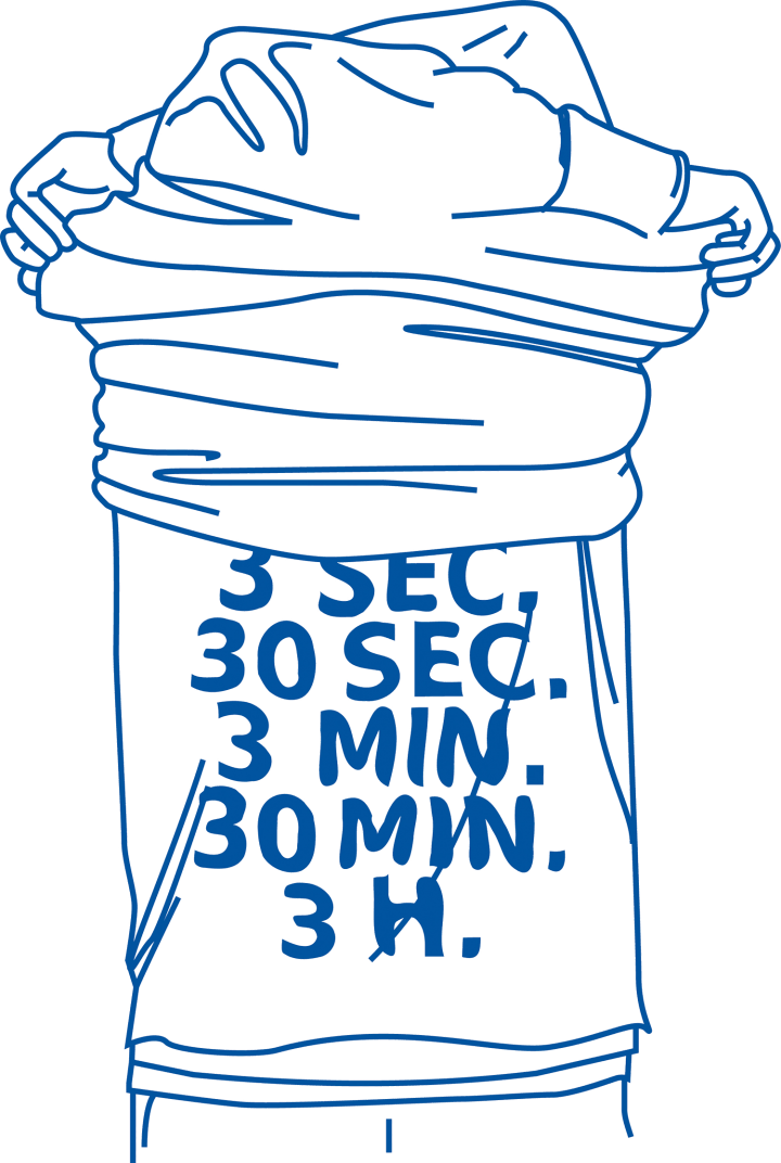 Boris Charmatz, “jerome Bel, En 3 Sec, 30 Sec, 3 Min - Jérôme Bel (720x1072), Png Download