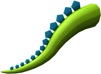 Monstrous Cardboard Tail - Monstrous Cardboard Tail Roblox (420x420), Png Download