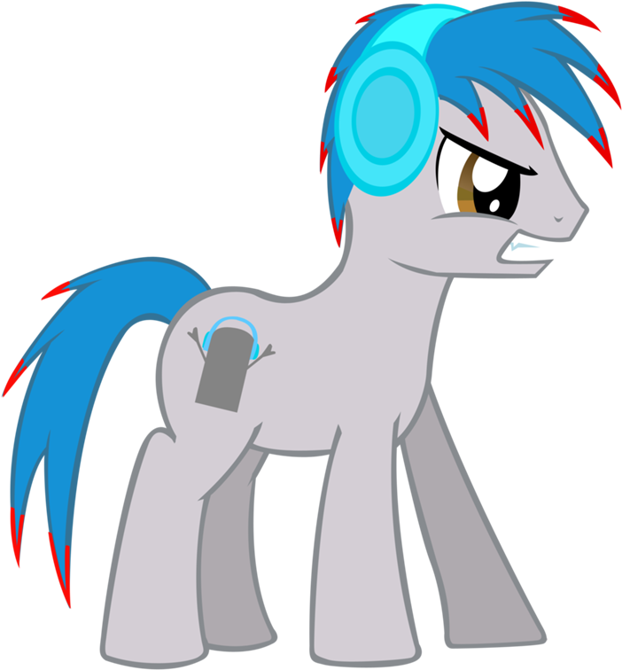 The Living Tombstone By Lazypixel - Living Tombstone Pony (768x768), Png Download