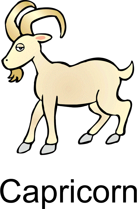 Capricorn Cartoon (524x797), Png Download