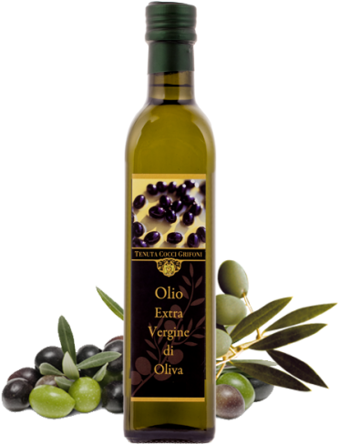 Extra Virgin Olive Oil “tenuta Cocci Grifoni” - Olive Oil (384x500), Png Download
