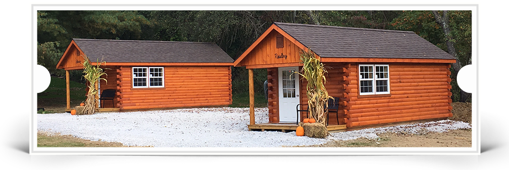 Cabins At The Red Fox Winery - Red Fox Winery Cabin (1034x346), Png Download