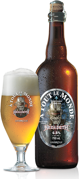 “à Tout Le Monde, À Tous Mes Amis - Unibroue Grande Réserve 17 (360x625), Png Download