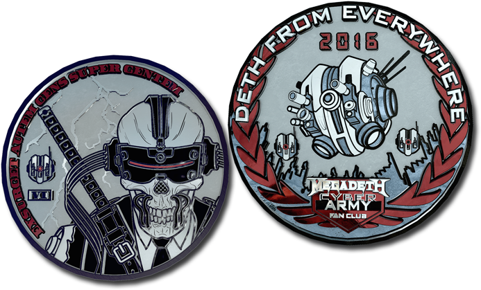 Annual Collectors Coin Design For The Cyber Army That - Emblem (700x423), Png Download