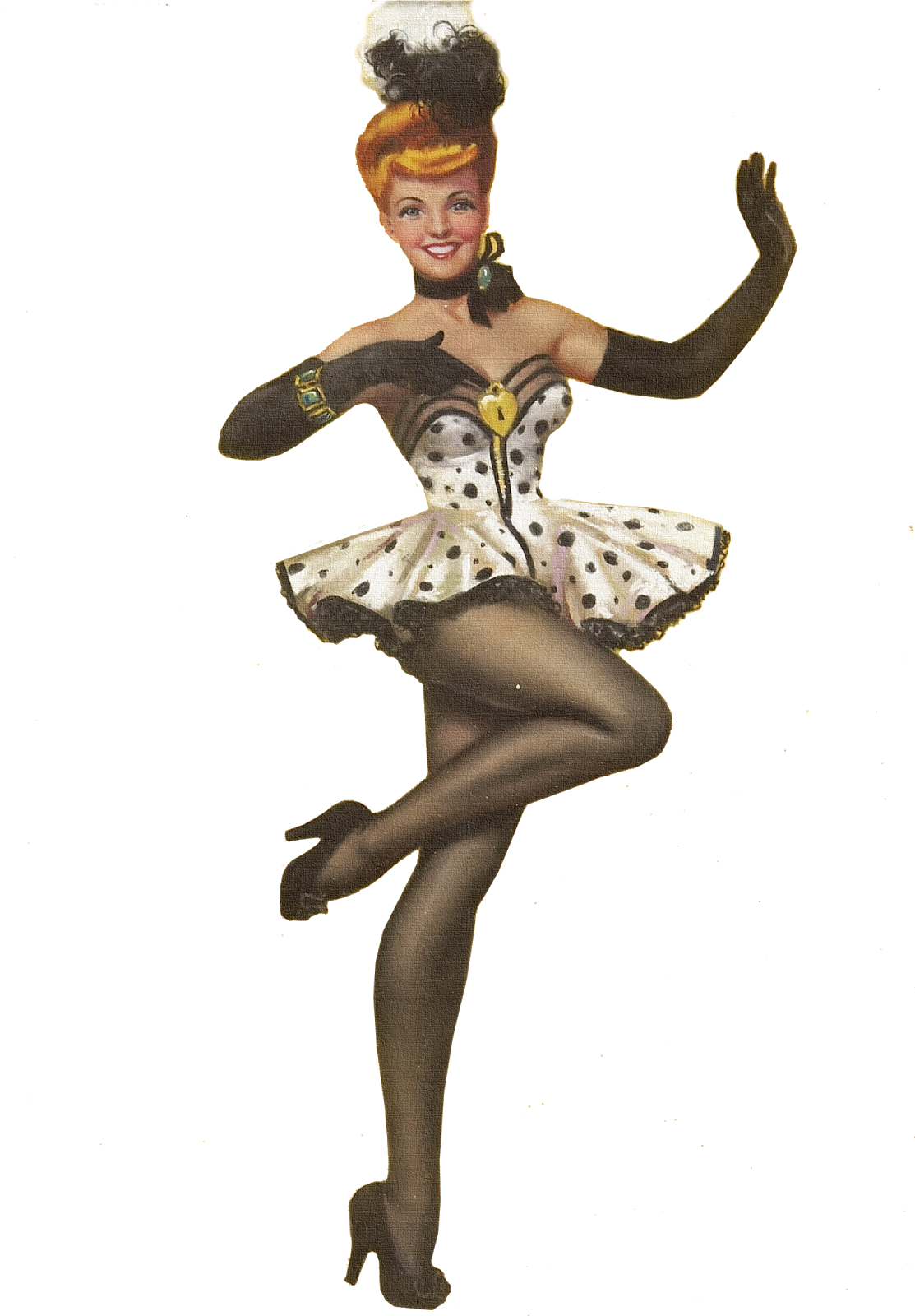 Sisters 39 Warehouse Vintage Pin Up Illustrations Illustrazioni - Pin-up Model (1113x1600), Png Download