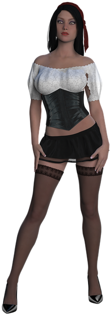 Sexy, Girl, Women, Lingerie, Female, Bella, Sensual - Chica Lenceria (445x720), Png Download