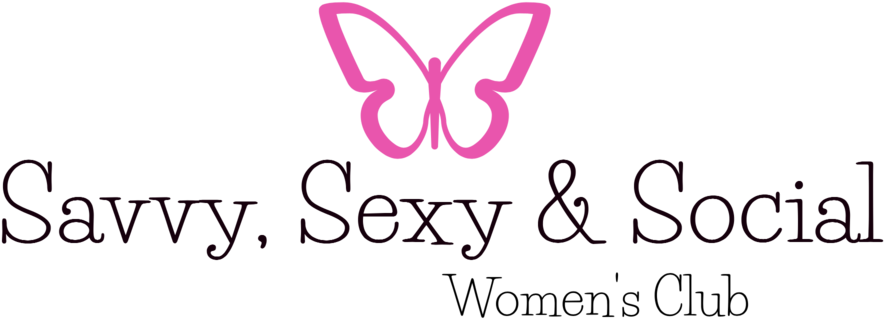 Savvy, Sexy & Social Women's Club Logo (1000x432), Png Download