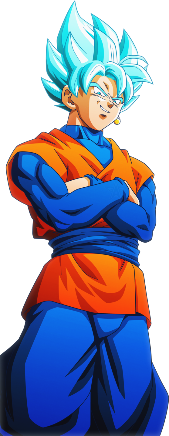 Super Saiyan Rose Goku Black - Zamasu Dragon Ball Super (557x1436), Png Download