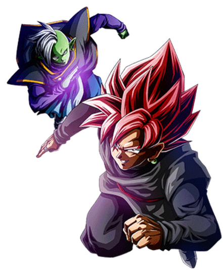 Photo - Goku Black And Zamasu Png (530x706), Png Download