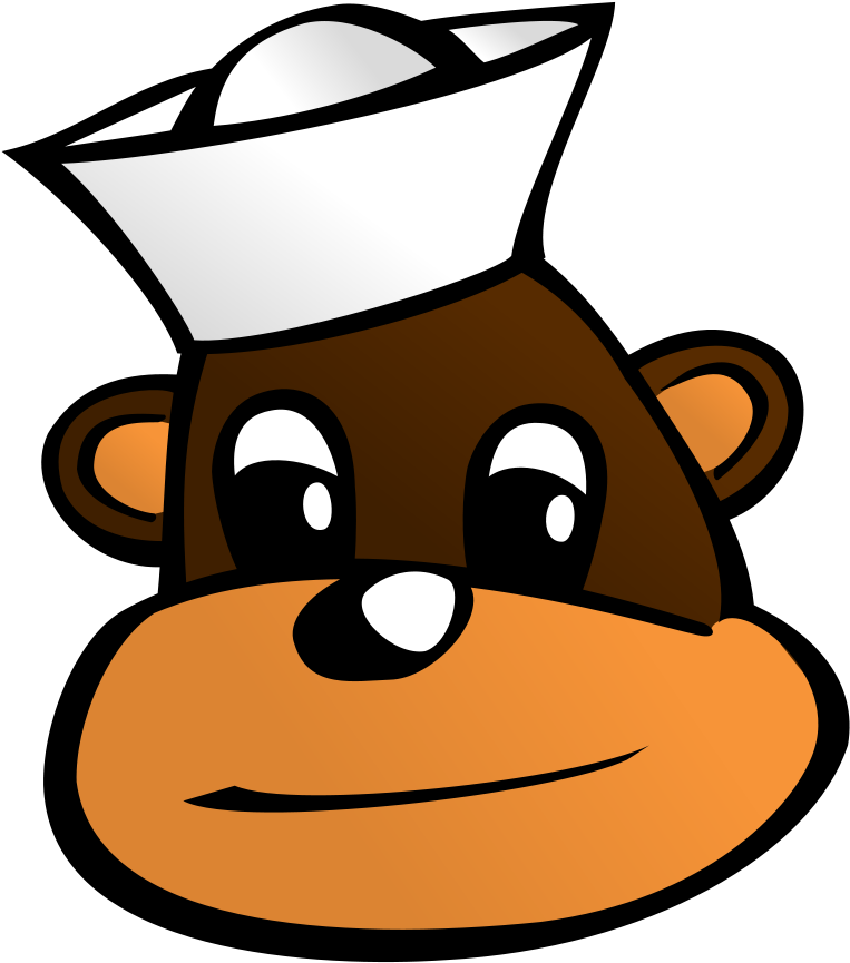 Sailor Monkey Clipart Png For Web (600x600), Png Download