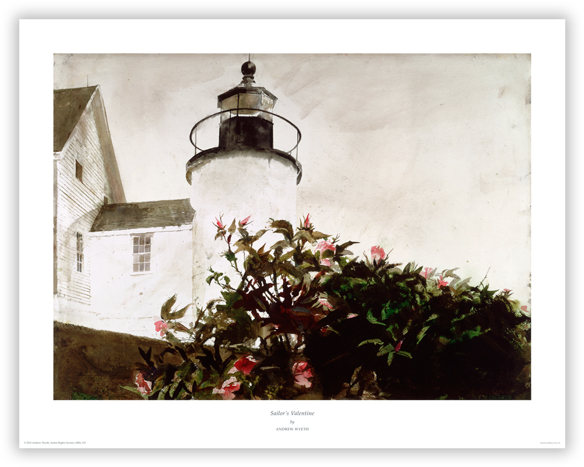 Painted In 1999, Sailor's Valentine Is A Beautiful - Sailor's Valentine Wyeth (1180x1180), Png Download